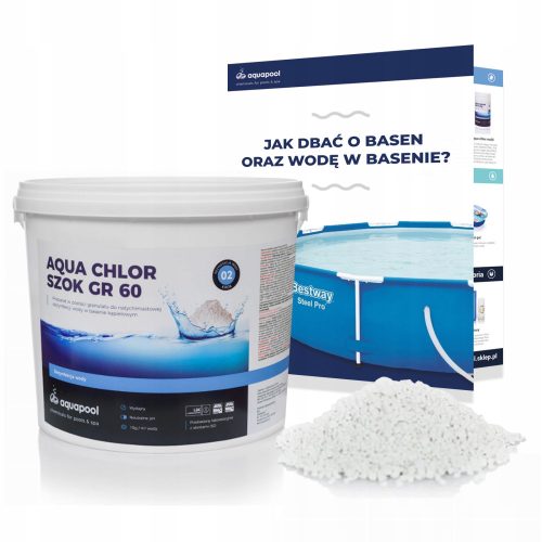 Poolchemikalien Chlorpulver Aquapool 5 kg