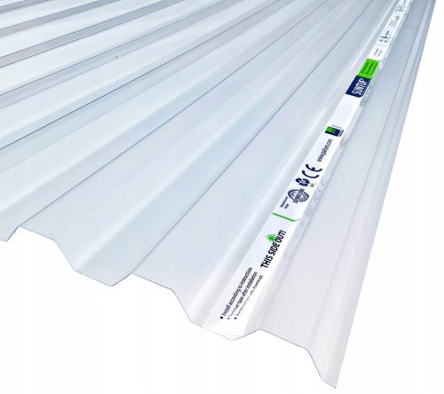 Palram Polycarbonat-Profilplatten 2,5 m x 90 cm x 0,7 mm