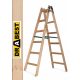 Drabest ladder 3.3 m wood 2 x 6 up to 150 kg