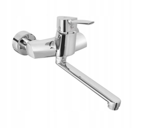  Wall-mounted washbasin faucet Diamond Tenerife, chrome