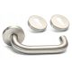 A&B outside handle, short round plate, plate with a hole for an insert