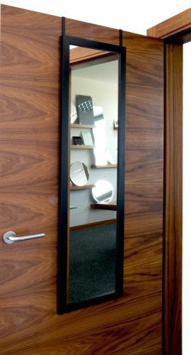  BD Art wall mirror, rectangular, wooden frame, 360 x 1250 mm