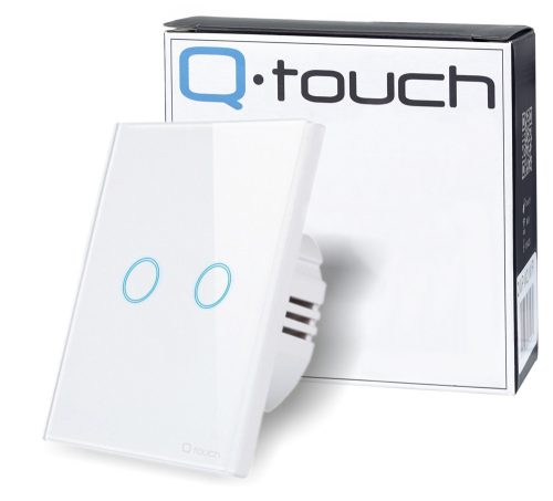 Adelid single-touch switch white QW.W1