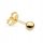  Marko earring K804-585-3-SOLO gold pr. 585 3 mm