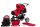  Elcar Julia stroller black and red 2in1