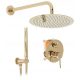 Rea Lungo Gold concealed shower set