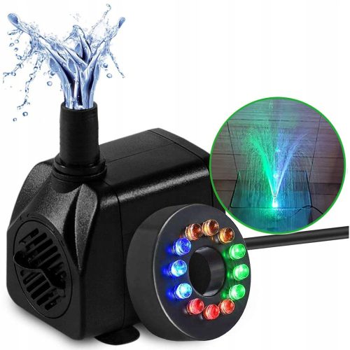  Arwis fountain pump with LED light