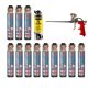 12× Soudal mounting foam 870 ml + 2 other products