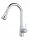 Luccio Gusto stand kitchen faucet, silver