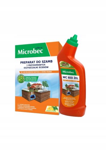  Microbec septic tank preparations that eliminate odors, 2 pcs.