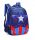  School backpack with multiple compartments 45878996588 K&M Red tones, Blue tones, Multi-colored 20 l