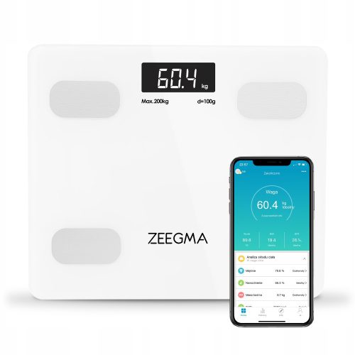 ZEEGMA Whitewashed Passenger Weighing