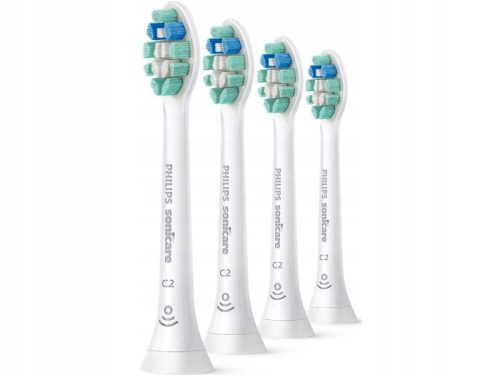  Philips Sonicare C2 Optimal Plaque Defense HX9024 Tips 4 pieces