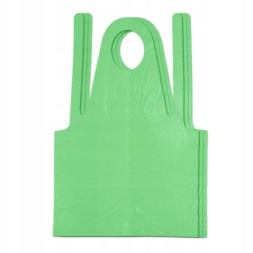 Disposable protective apron made of LDPE film, 100 pieces.