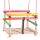 Bucket swing (colorful) – for home and garden