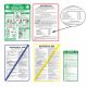 Set of health and safety signs Iskra System 24.5 x 35 cm 5 pcs.