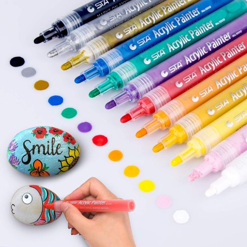  12. Acrylic paint pens markers for