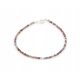  Bracelet colored SAPPHIRES RUBIES corundum 2mm