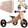  Wooden tricycle for one year old 2in1