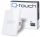 Single-touch switch, flush-mounted, remote-controlled Qtouch white QWP.DIM-TOUCH