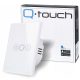 Single-touch switch, flush-mounted, remote-controlled Qtouch white QWP.DIM-TOUCH