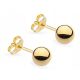  Marko earrings K804-333-6 gold pr. 333 6 mm