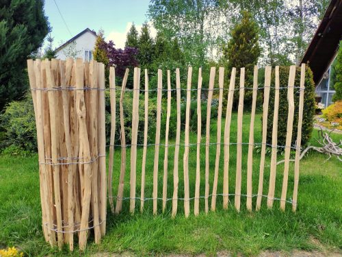 Shade net for fence - Hazelnut fence Hazelnut fence łupanka7-9