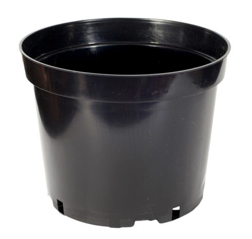  Flowerpot Edoniczki.pl 25 cm x 25 x 20 cm Diameter 25 cm Plastic black