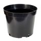  Flowerpot Edoniczki.pl 25 cm x 25 x 20 cm Diameter 25 cm Plastic black