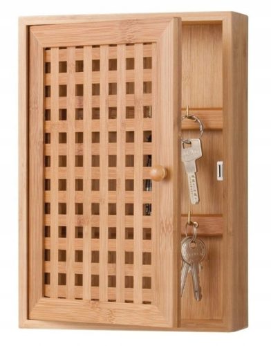  Zeller 13876 key cabinet made of bamboo 27x19 cm