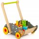  stroller walker with Happy Hedgehog wooden blocks