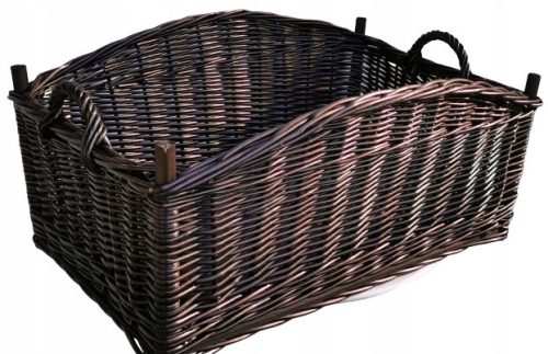 Wooden basket KORB - wicker style