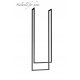 Bathroom Clothes Hanger DOUBLE TOWEL RACK WITH LOFT CEILING