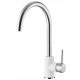 Moderno GINA white stand kitchen faucet