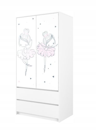  Baby Boo Wardrobe 90 x 180 x 55 cm white