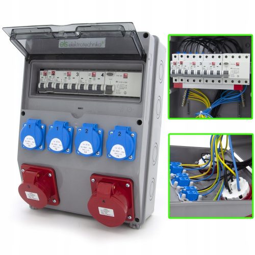 ELS Elektrotechnika switchgear 230 V IP44 0 A