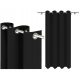 Ready-made curtains Semi-blackout curtain with rings 145 cm x 160 cm