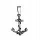  Silver Oxidized Small Anchor!