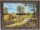 Pictures on the wall PICTURE 60x80 LANDSCAPE VIEW DECORATED GOLD FRAME