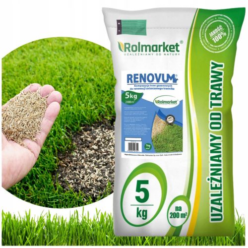  Grass mixture, garden, renovation Renovum 200 m² 5 kg
