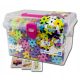  Meli Basic Pink Travel Box Waffle Blocks 500 Elements