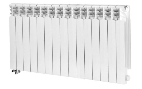  KFA ALUMINUM RADIATOR G500F/D BOTTOM WHITE 15 EL. 572x1200