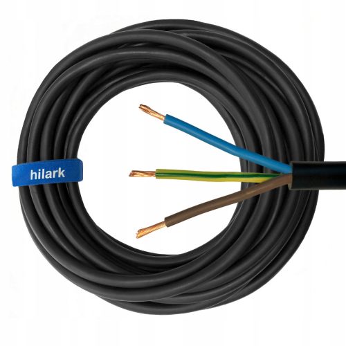 OnPd Hilark round electrical cable 3x2.5 mm² 50 m