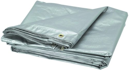 15 mx 20 m silver tarpaulin cover