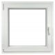 PVC window 100 x 100 / 1000 x 1000 Ru/L White