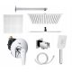 Grohe Bauedge chrome concealed shower faucet