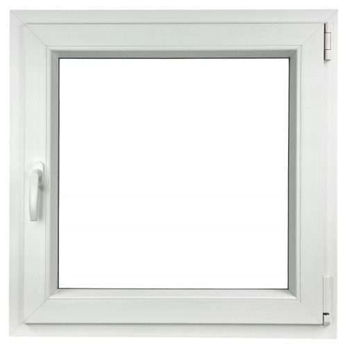 PVC window 800 x 800 mm RU white