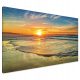 Images sur le mur, impression sur toile «Coucher de soleil sur la plage» 120x80