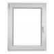 PVC window 60 x 80 / 600 x 800 RU/L white 24H