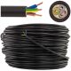 Round cable, electrical, installation, grounding YKY electrical cable 3 x 2.5